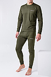 Найкраще армійське термобелье хакі Columbia з флису для зими + термоноски в подарунок, фото 3