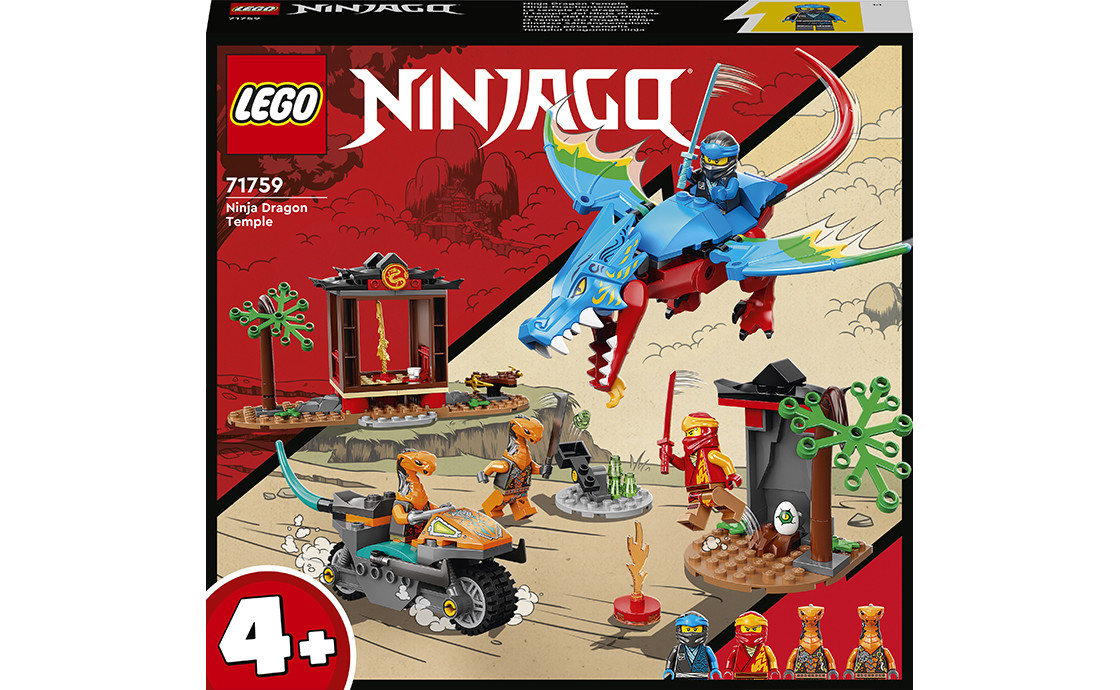 LEGO Ninjago Храм ніндзя-дракона 161 деталь (71759)