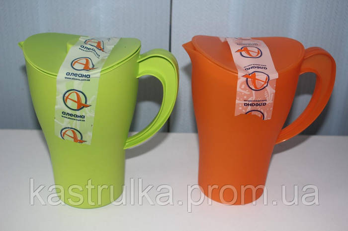 Кувшин пластиковый с крышкой, Алеана(7509) (ID#967144375), цена: 109 ...