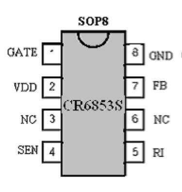 CR6853S мікросхема живлення SOP8