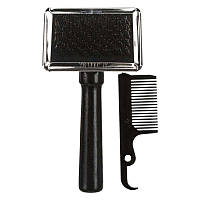 TX-2353 Щітка пуходерка + гребінець м'який TRIXIE 6*13см