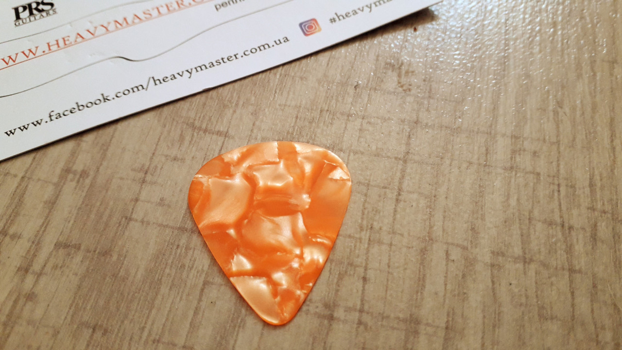 Медіатор медіатори звичайні різнобарвні 0,46 мм для гітари електрогітари, фото 1