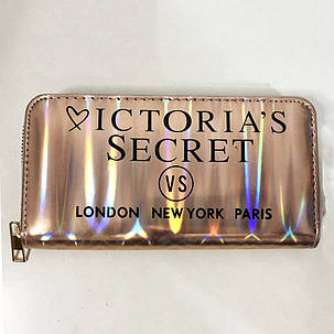 Гаманець жіночий Victoria's Secret. Колір бежевий, фото 2