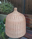 Абажур "Бутель" No4 (цільна лоза), фото 2