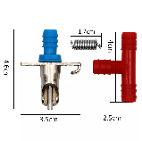 Ніпельна (сосковая) поїлка для кролика (кролів), гризунів під шланг 8 мм, фото 8