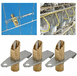 Ниппельная поїлки для кроликів латунна, фото 6