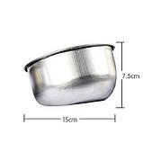 Поїлка чашкова от 7 до 40 кг з нержавіючої сталі для поросят, фото 2