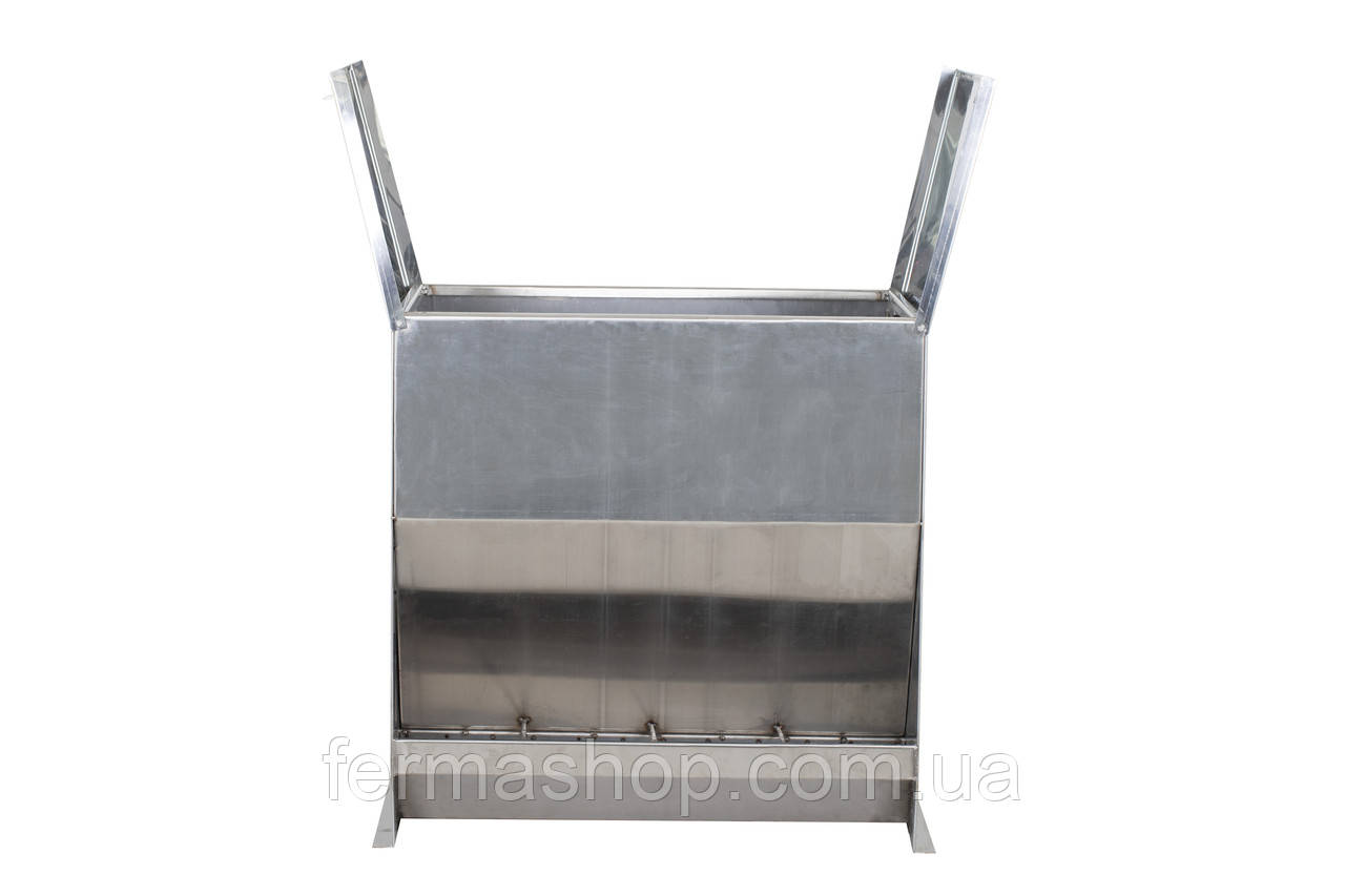 Бункерна годівниця для свиней до 80 голів двостороння, фото 1