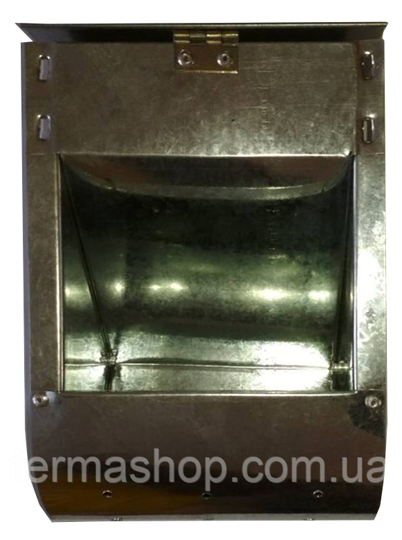 Бункерна годівниця для кроликів та ін. гризунів на 1,5 літра з кришкою, фото 1