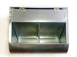 Бункерна годівниця для кроликів та ін. гризунів на 3,5 літра +з перегородкою +з кришкою