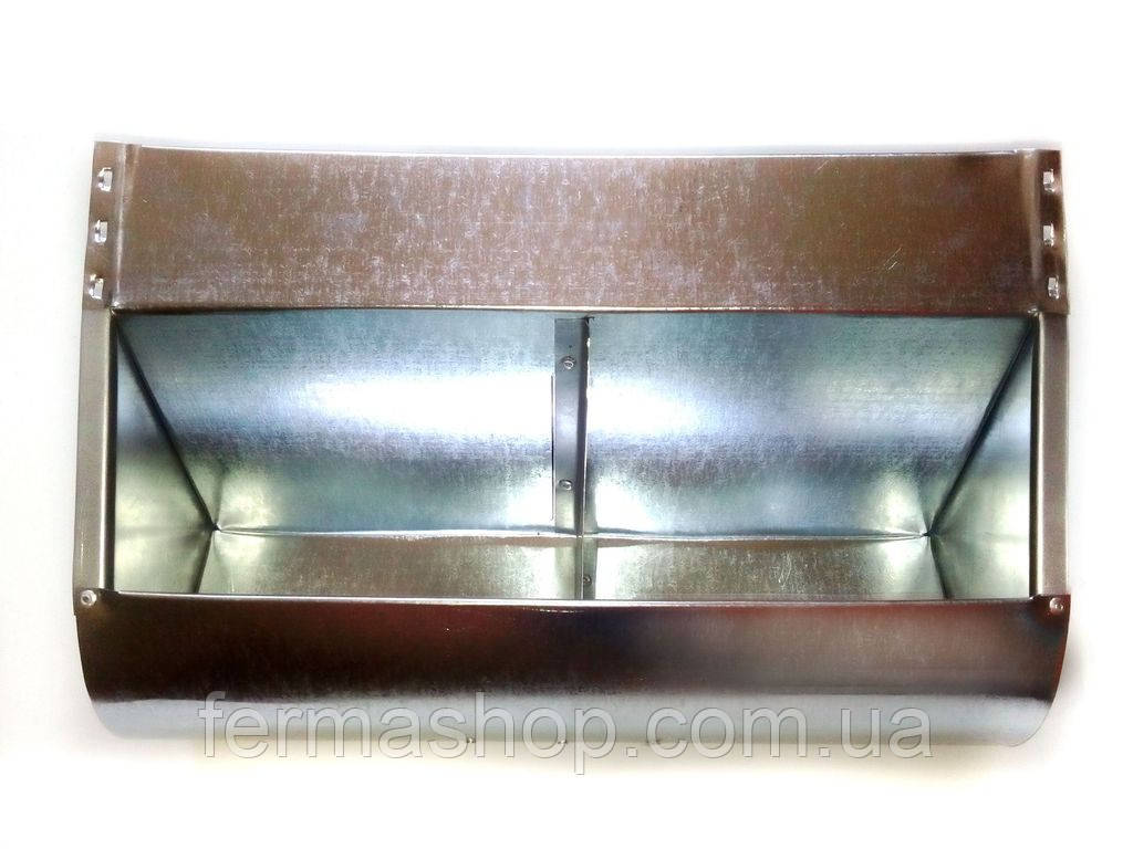 Бункерна годівниця для кроликів та ін. гризунів на 5 літра +з перегородкою, фото 1