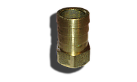 Латунний Штуцер 20 мм , з внутрішньою різьбою 1/2 під шланг 18 мм