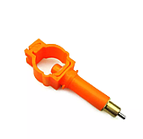 Ниппельная поїлка для кролика під трубу 25мм, довжина 6см, фото 3