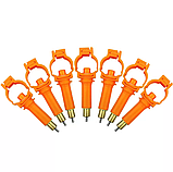 Ниппельная поїлка для кролика під трубу 25мм, довжина 6см, фото 4