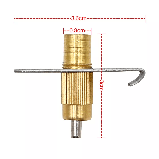 Ниппельная поїлки для кроликів латунна ( Л-2), фото 3