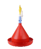 Автоматична підвісна дзвонова поїлка (КП-2) для птиці (курей, курчат, курчат, перепелів, індиків, бройлера), фото 4