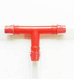 Пластиковий трійник на 10 мм, фото 3