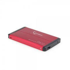Зовнішня кишеня Gembird SATA HDD 2.5", USB 3.0, Red (EE2-US-2-R)