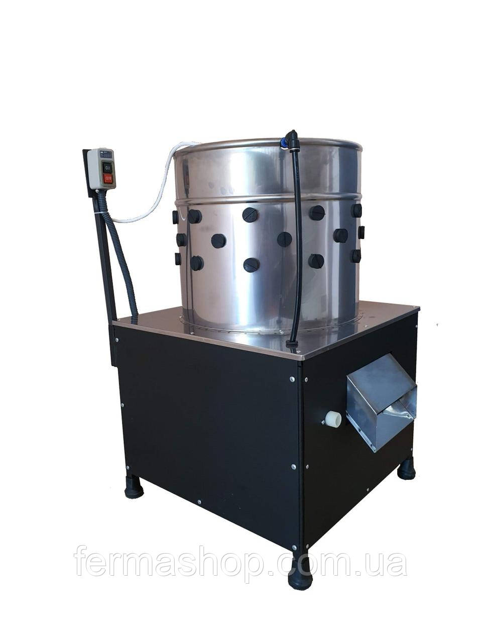 Машина для зняття пера бройлерів, качок - діаметр 400 мм, фото 1