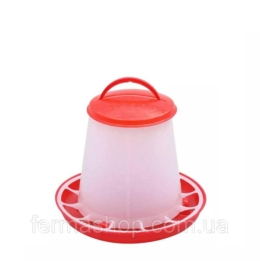 Бункерна годівниця для курчат на 1,5 л., фото 1