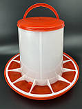 Бункерна годівниця для курей на 3 л., фото 5