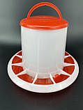 Бункерна годівниця для курей на 3 л., фото 3