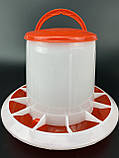Бункерна годівниця для курей на 3 л., фото 6