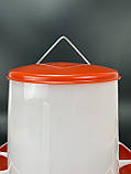 Бункерна годівниця для курей на 10 л, фото 6