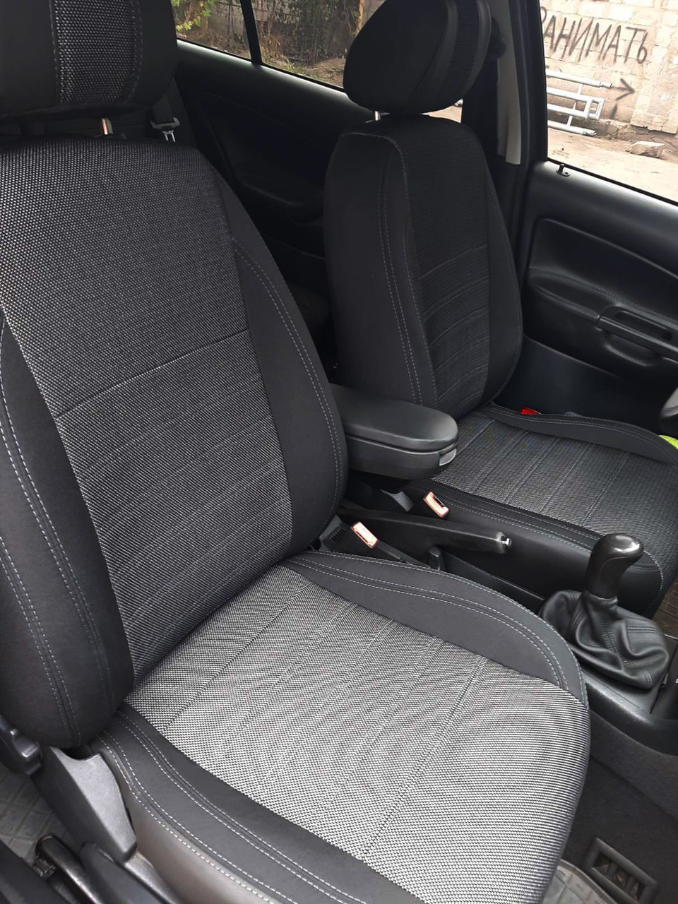Автомобільні чохли для Ford Transit Connect I 1+1 пасажир з 2002 по 2012