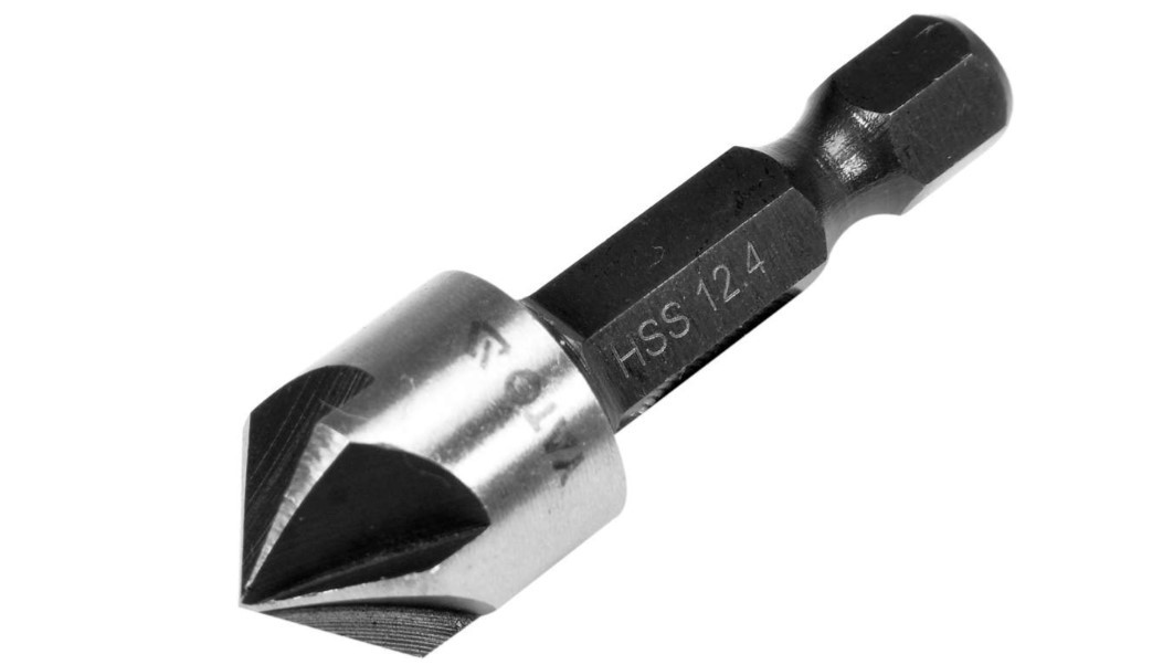 Зенкер конічний по металу 12,4 мм, L = 40 мм, 5 ріжучих кромок Yato YT-44724