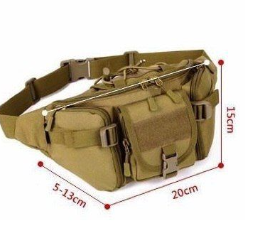 Сумка тактична на пояс SILVER KNIGHT TY-175 (нейлон, оксфорд 900D, розмір 40х20х3см, кольори в асортименті)