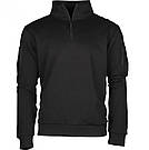 Кофта тактична Чорна Mil-Tec Tactical Sweatshirt 11472502 - 4XL, фото 3