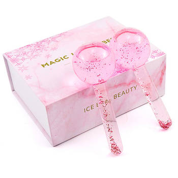 Кріосфери Ice Globes Pink для масажу особи