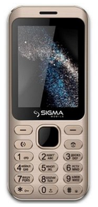 Sigma mobile X-Style 33 Steel Gold