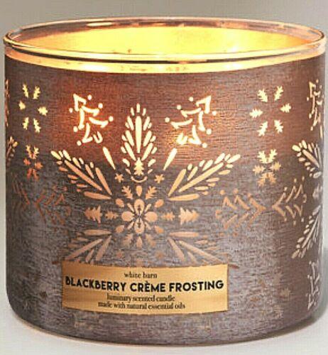 Blackberry Crème Frosting ароматична свічка оригінал от Bath & Body Works