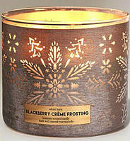 Blackberry Crème Frosting ароматична свічка оригінал от Bath & Body Works