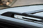 Поперечки на Volkswagen Touareg (2002-2010) Diamond Black. На стандартні рейлінги. Чорні, фото 4