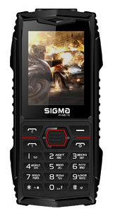 Sigma mobile X-treme AZ68 Black-Red