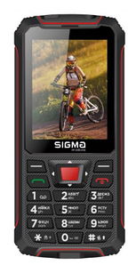 Sigma mobile X-treme PR68 Black-Red