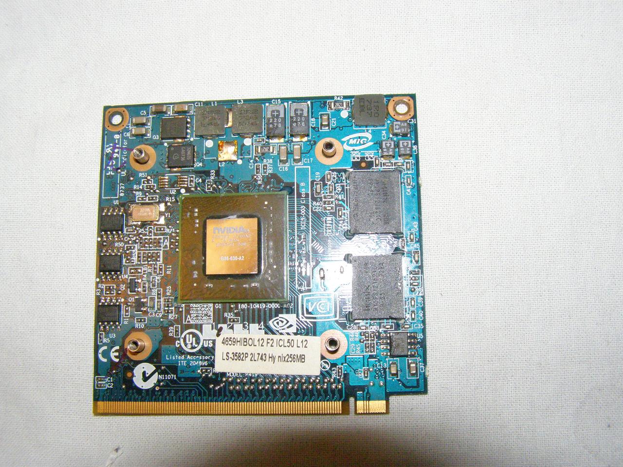 Видеокарта Nvidia GeForce 8400m gs 256mb . (ID#1672573284), цена: 50 ...