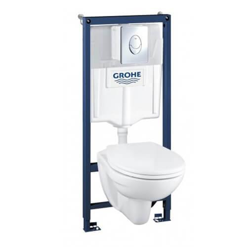 Комплект інсталяційної системи з підвісним унітазом Grohe SOLIDO Perfect (39192000)