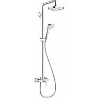 Душова система Hansgrohe Croma Select E зі змішувачем 180 білий/хром (27258400)
