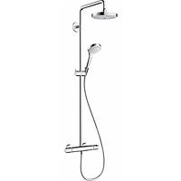 Душова система Hansgrohe Croma Select S 180 2jet з термостатом білий/хром (27253400)