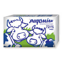 Паста растительно-сливочная 72,5% 3% молочного жира пергамент, 500г ТМ Радомилк