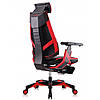 КРІСЛО КОМП'ЮТЕРНЕ GENIDIA GAMING З ПІДСТАВКОЮ ПІД НОГИ, фото 2