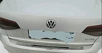Накладка на задний бампер Volkswagen Jetta 2011-2014 загиб