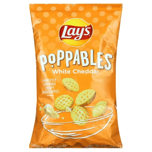 Чіпси Lay's Poppables White Cheddar 142g
