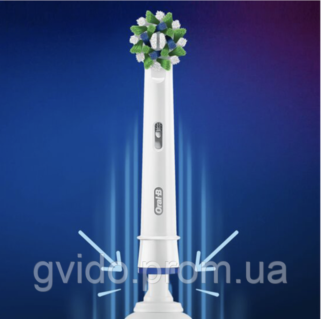 Насадки Cross Action EB50RB (8 Шт) для Зубной Щетки Oral B Насадка на ...
