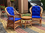 Набір плетених меблі з лози. Арт: 1494, фото 5