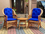 Набір плетених меблі з лози. Арт: 1494, фото 4